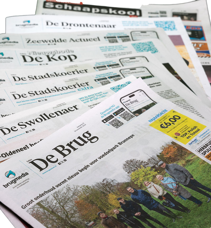 De uitgeverij titels van Brugmedia